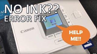 Canon Selphy "No Ink" Fix Plus Playing Music from Oreo Cookies!