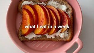 What i eat in a week *asian food + realistic + easy recipes*