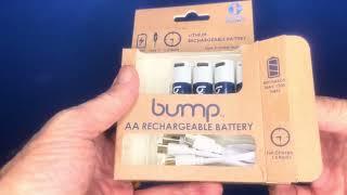  **Stay Charged and Eco-Friendly with Bump AA 1.5V Rechargeable Batteries!** 