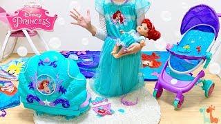 Disney Ariel Stroller with Vanity Playset | Little Mermaid