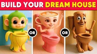 Would You Rather...? Build Your Fancy Millionaire House  Daily Quiz