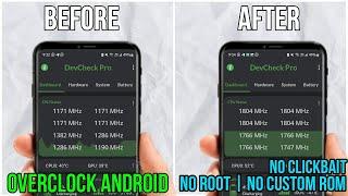 How To Overclock Android Without Root | Increase Fps and Fix Lags | 100% working