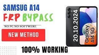 Without PC Samsung A14 FRP Bypass | Easy Samsung FRP Bypass Android 14 Method 2024