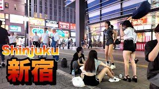 【４Ｋ60】nightwalk in Shinjuku【夜の新宿歌舞伎町をお散歩】2024年8月3日