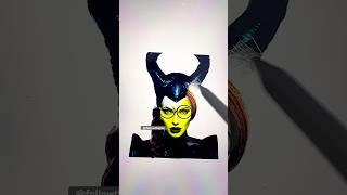 I turned Maleficent into Wicked Elphaga and result is so cool #shorts