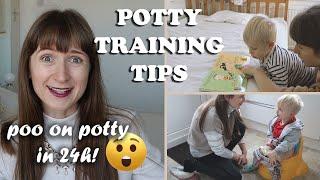 POTTY TRAINING TIPS | TRAINED IN 24H | MOM HACKS