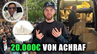 ACHRAF VERSCHENKT 20.000€ NIKE SACHEN | PESO LIVECOP | VLOG