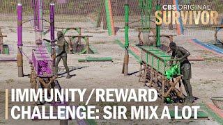 Survivor 48 Finale: Sir Mix a Lot Immunity/ Reward Challenge | Day 24