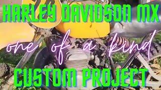 YOU GOTTA SEE THIS / ONE OF A KIND CUSTOM HARLEY DAVIDSON MX PROJECT