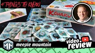 Kohaku - 4 Things You Need to Know - Review - Boardgame Brody