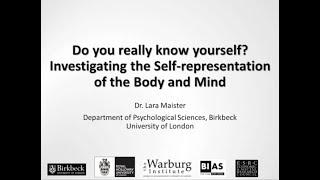 [Science Week 2018] Do you really know yourself? Self-representation of the Body and Mind