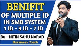 Benifit of Multiple I'D in SMB System 1 I'D -3 I'D -7 I'D || By - Nitin Sahu Narad || Business Coach