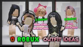 FREE 0 ROBUX OUTFIT IDEAS COMPILATION!  #roblox #0robuxoutfitideas