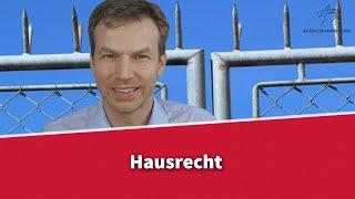 Hausrecht des Vermieters | Rechtsanwalt Dr. Achim Zimmermann