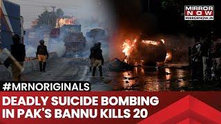 20 Killed Including Army Troops in Sucide Car Bombing In Pakistan's Bannu; TTP Claims Responsiblity