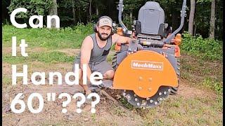 MechMaxx Stump Grinder vs a 60" Stump. Who Wins?