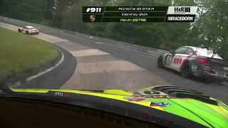 #911 Manthey GRELLO Porsche 24h Nürburgring 2024 until RED FLAG