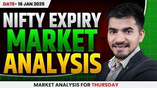 Nifty Prediction & Bank Nifty Analysis for 16 Jan | Thursday Market Insights