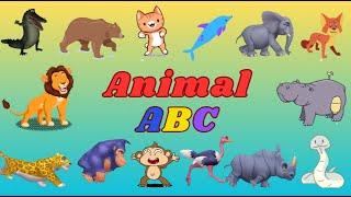 Alphabet Animals | ABC Animals Song for Kids | Kids TV