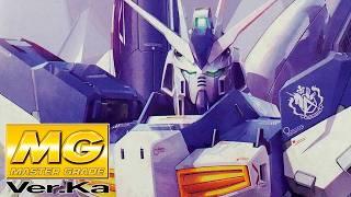 Gunpla "MG 1/100 RX-93-ν2 Hi-ν GUNDAM Ver.Ka supervised by Hajime Katoki" unboxing, assembly, review