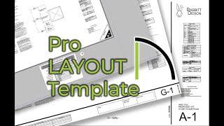 Pro LAYOUT Template released for Chief Architect X-14