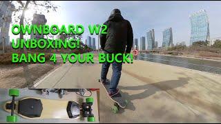 Ownboard W2 38-inch Electric Longboard Unboxing! [2021/2022 Edition]