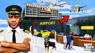 Shinchan & Franklin's House is the NEW Airport! (Upgrade) In GTA 5