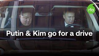 Putin & Kim Jong Un take a drive in luxury Russia-built car in North Korea | Radio Free Asia (RFA)