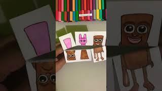 DIY Cute Emojis #art #diy #papercraft #tungtungtungsahur #sprunki