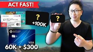 Best Credit Card Sign Up Bonuses Right Now! Up to 100k Points | CSP 60k + $300 Offer