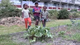 Vrijwilliger Jolanda helpt kinderen met tuinieren: "Ik leer zelf ook heel veel!"