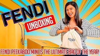 Fendi Peekaboo Mini is the ultimate bag of the year! Watch the unboxing and find out why!