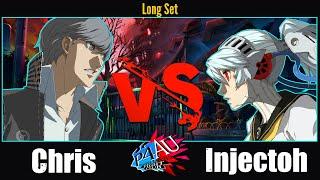 [P4AU2.5] Chris (Narukami) vs Injectoh (Labrys) Long Set