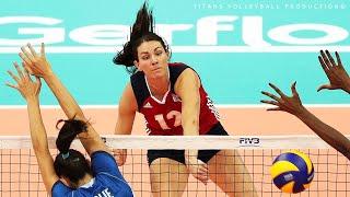 Kelly Murphy - Powerful Volleyball Spikes | FIVB World Grand Prix 2017