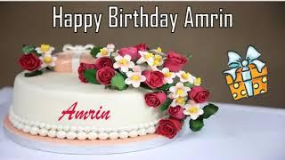 Happy Birthday Amrin Image Wishes