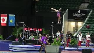 Laurie-Lou Vezina Bars - 2018 WOGA Classic