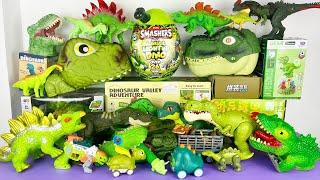 Jurassic World Unboxing Review Asmr Colorful Dinosaur Big T-rex Giga Stegosaurus Dino Eggs