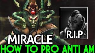 MIRACLE [Medusa] How to Pro Anti Anti-Mage 100% Outplayed Dota 2