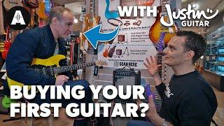 Buying Your First Guitar! Top Tips for Beginners w/ @justinguitar