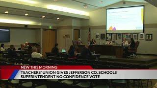 Teacher's union gives Jefferson County Public Schools superintendent no confidence vote