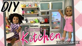 DIY American Girl 2024 Gourmet Kitchen‍ Extreme Crafting!