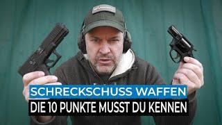 Schreckschusswaffen zur Selbstverteidigung? Kleinen Waffenschein beantragen? Fragen und Antworten