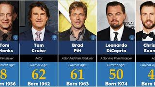 Age of Famous Hollywood Actors in 2024 | TOP 150 | Oldest to Youngest