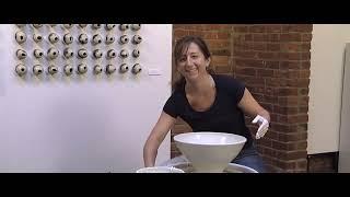 How to Throw a Large Porcelain Bowl Without Collapsing it   LORNA MEADEN