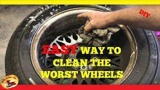 How To Clean the DIRTIEST WHEELS & RIMS Even Baked on Brake Dust