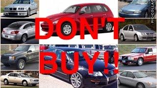 10 Used Cars You Should NEVER Buy (PART 2)