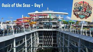 Exploring Oasis of the Seas! Boarding Day & First Impressions of Royal Caribbean's Mega Ship