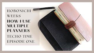 TECHO TIME ep 1 Multiple Hobonichi weeks | TN cover, Tips, Rate my pages | paperjoyph