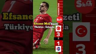 UEFA Uluslar Ligi H Grubu Türkiye 3-1 İzlanda maçı özeti. #türkiye #izlanda #maçözeti #nationsleague