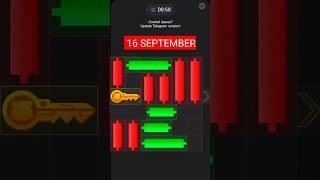 Hamster Kombat Mini Game Today 16 September Unlock Key | 16 September Mini Game Hamster Kombat